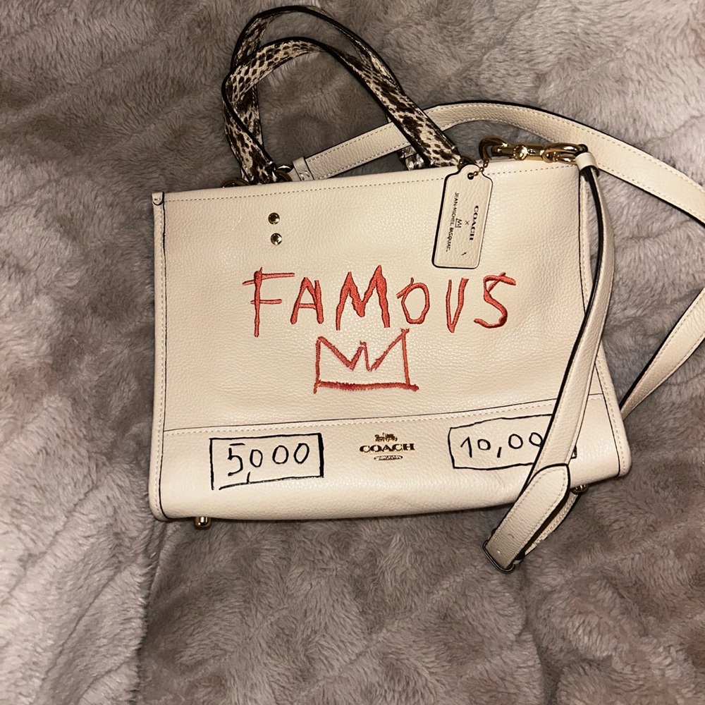 LIMITED EDITION* Brand New Jean-Michel Basquiat x Coach New York Bag.